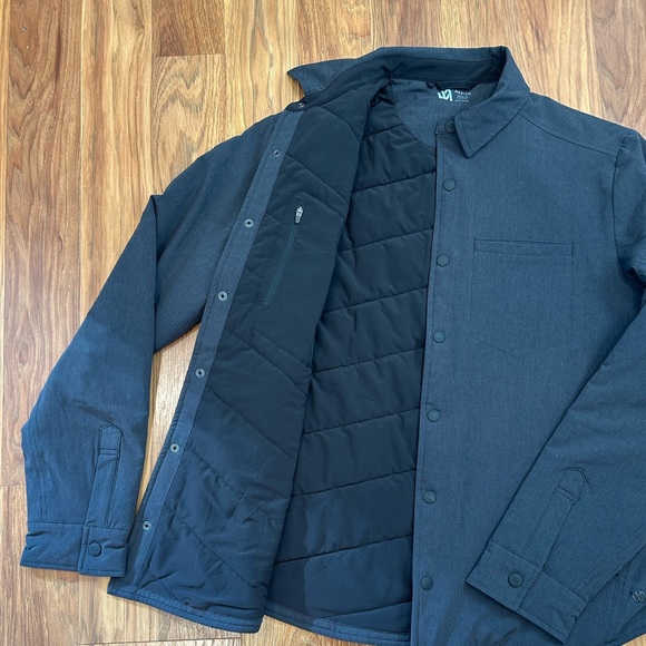 Men's Western Rise AirLoft Shirt Jacket Charcoal - Picture 3 of 10